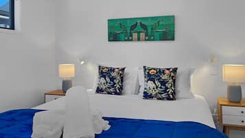 3 soverom, strykejern/-brett, reiseseng for barn og wi-fi