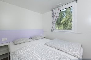 3 chambres, draps fournis
