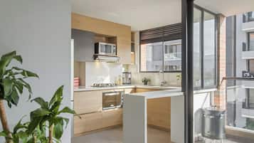 Microwave, oven, stovetop