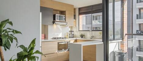Microwave, oven, stovetop