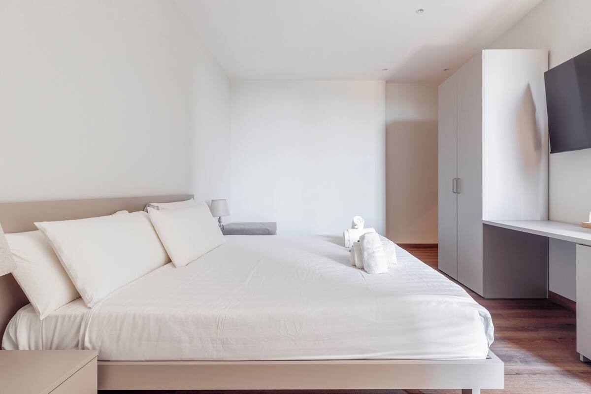 ผ้าปูที่นอน Frette จากอิตาลี, เครื่องนอนระดับพรีเมียม, เตียงเมมโมรีโฟม