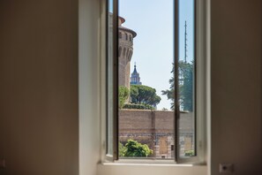 Vista de la ciutat des de l'allotjament