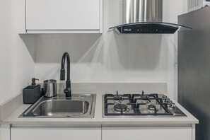 Microwave, coffee/tea maker