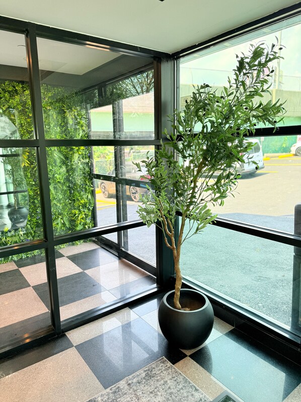 Lobby sitting area