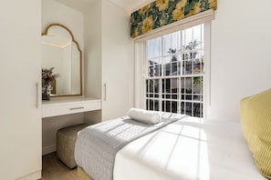 2 bedrooms, in-room safe, iron/ironing board, WiFi