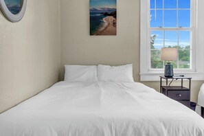 Desk, WiFi, bed sheets