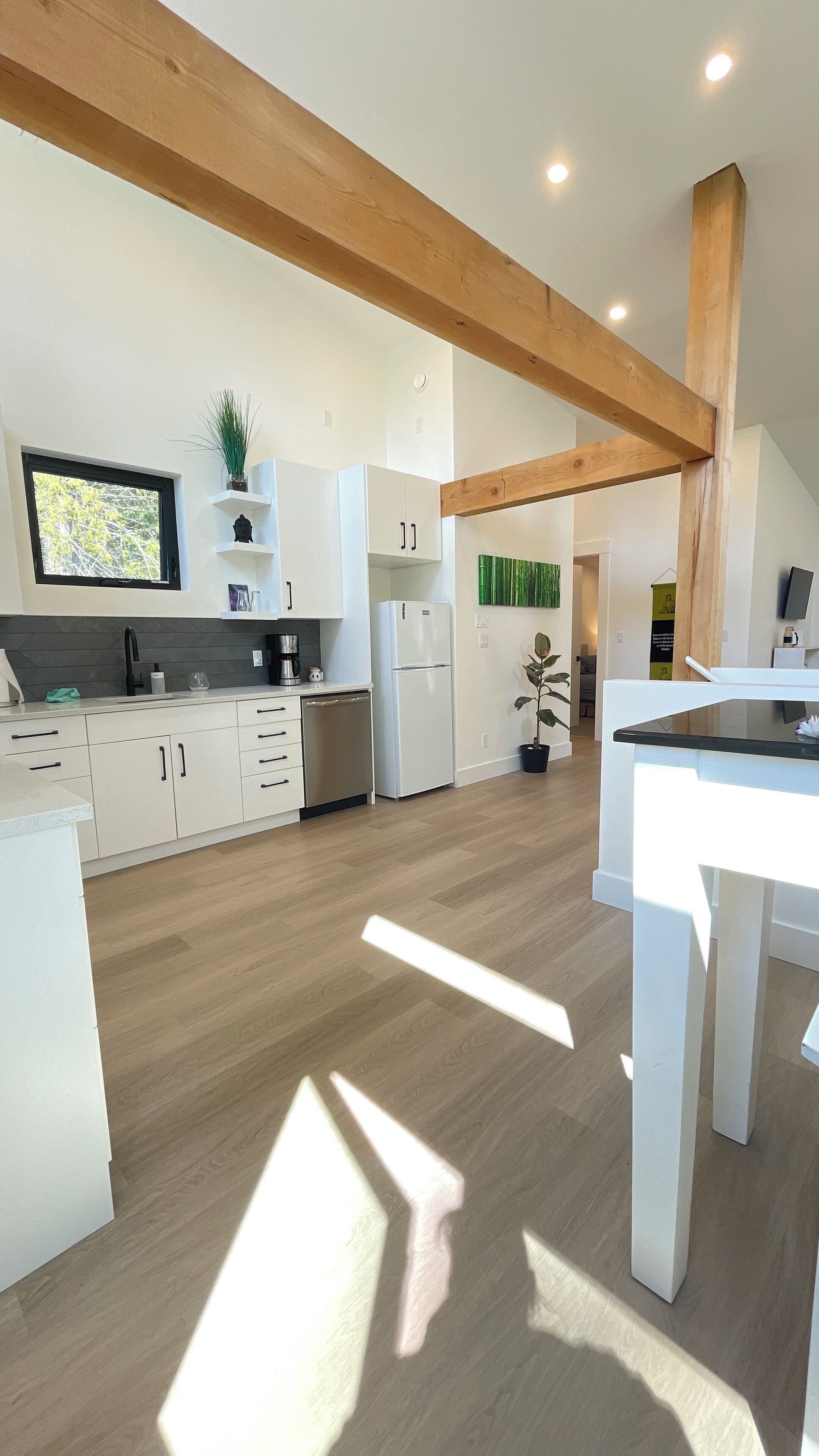 Microwave, dishwasher