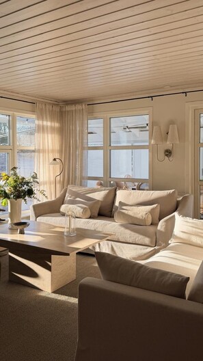 تلفزيون ذكي، مدفأة، كُتُب، ستيريو