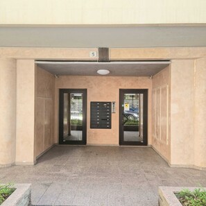 Leilighet, 1 soverom, tilgjengelighetstilpasset, balkong | Utvendig detalj