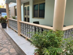 Enceinte de l’hébergement