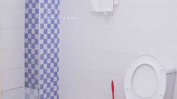 Handtücher, Seife, Toilettenpapier