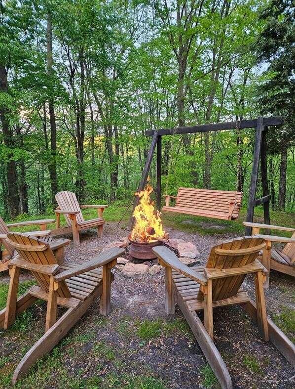 Overnatningsstedets område