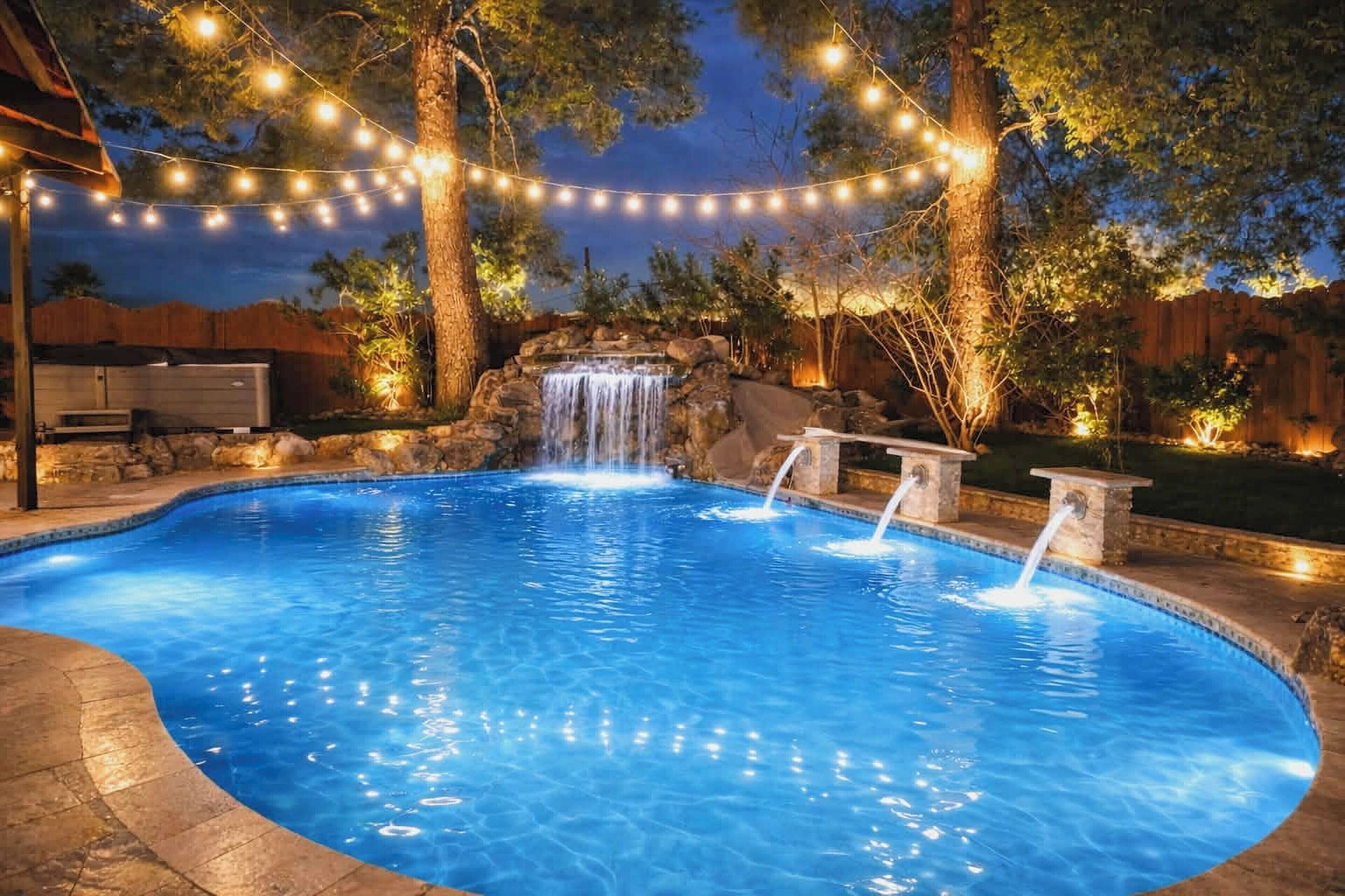 Beheizter Pool