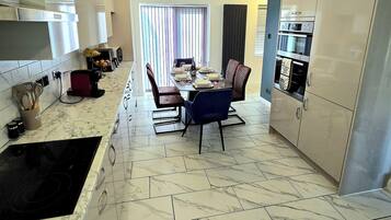 Microwave, oven, dishwasher