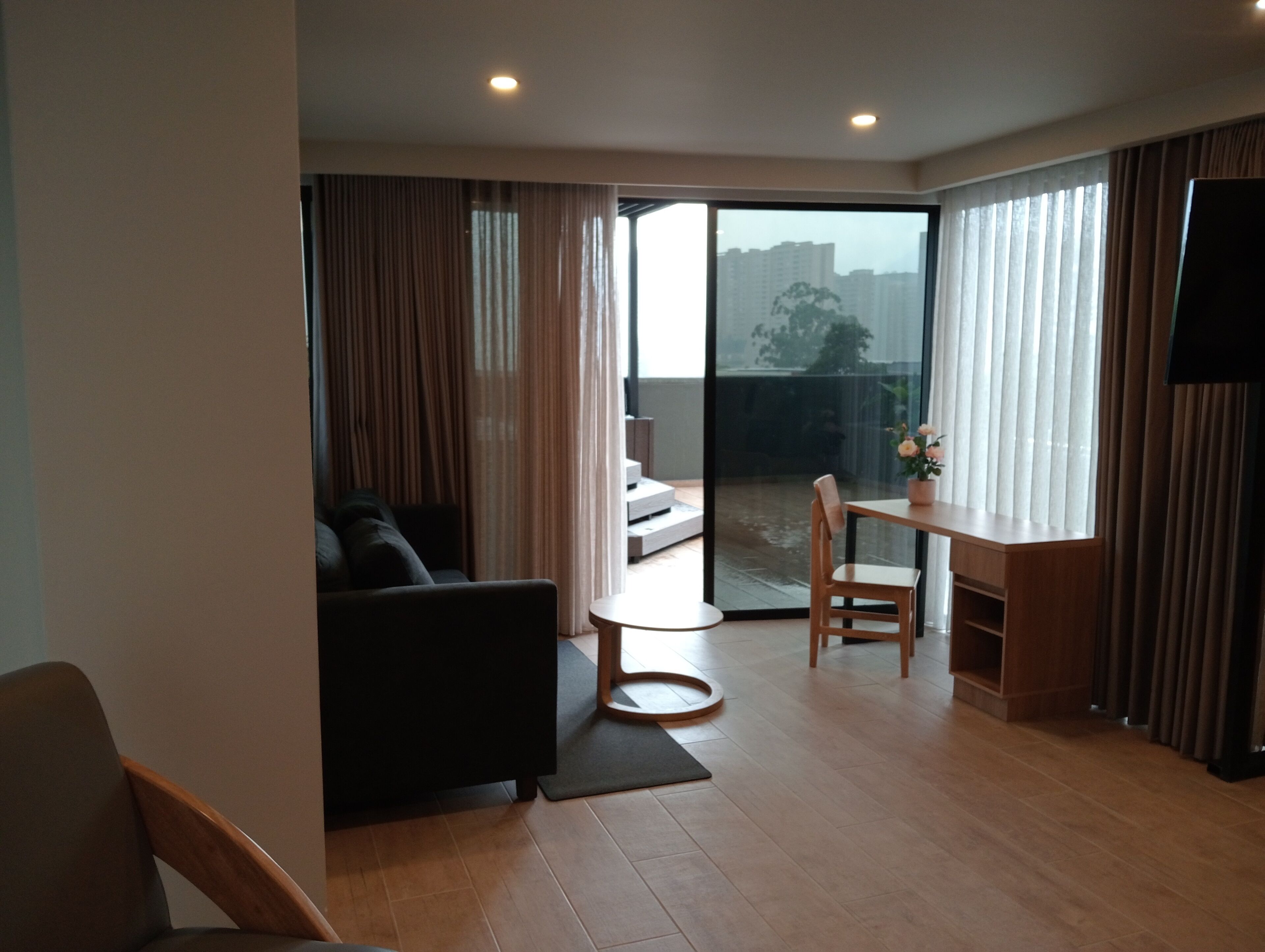 Luxe beddengoed, donsdekens, Select Comfort-bedden, een minibar