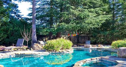 Charming 4-bedroom home with lovely pool & yard, one mile east of Sonoma Plaza.