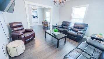 House | Living area | 55-inch Smart TV with digital channels