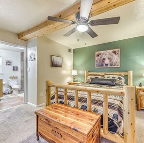 3 bedrooms, iron/ironing board, free WiFi, bed sheets