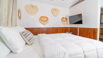 1 soveværelse, strygejern/strygebræt, gratis Wi-Fi, sengetøj