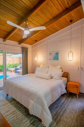 2 habitaciones, tabla de planchar con plancha, wifi y ropa de cama