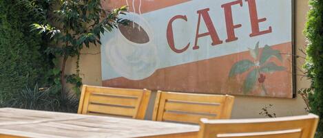 Opções para refeição ao ar livre