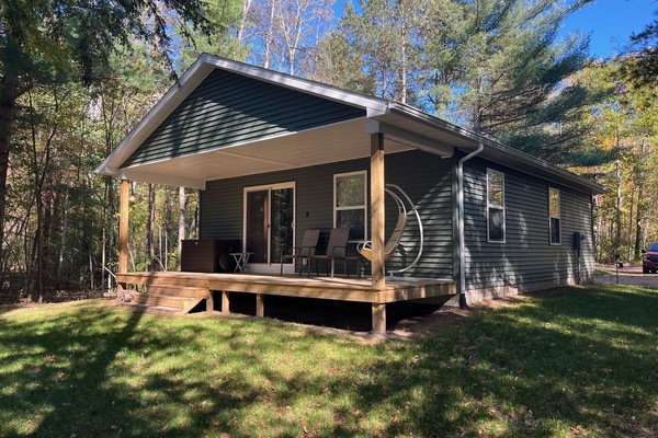 Covered Porch With Great View Of The River