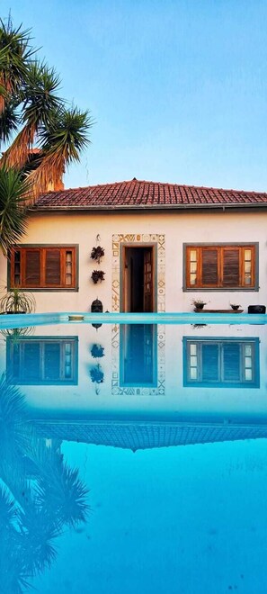 Outdoor pool - Pousada Nossa Terra (Rio Novo)