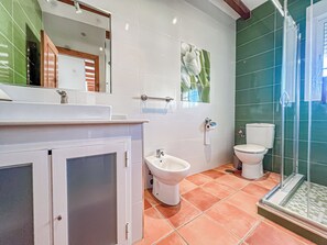 Apartment, 2 Schlafzimmer, Raucher, Terrasse | Badezimmer