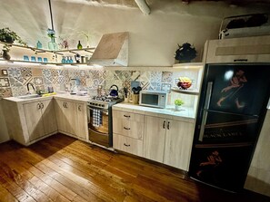 Microwave, oven, stovetop