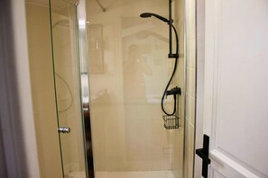 Hair dryer, towels