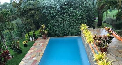 Charming SEAVIEW lodge TUCKED IN THE MOUNTAINSIDE of Signal Hill TOBAGO