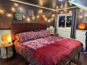 4 dormitorios, tabla de planchar con plancha, wifi y ropa de cama
