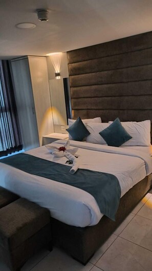 Draps en coton égyptien, literie de qualité supérieure, surmatelas