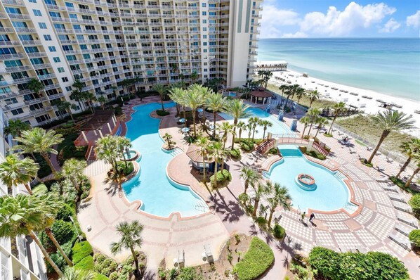Indoor pool, a heated pool