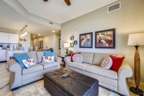 TV - Origin at Seahaven 403 - Spacious 3 Bedroom w/Sunset View! Free Fun! (Panama City Beach)
