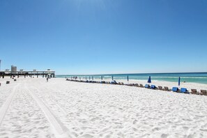 On the beach