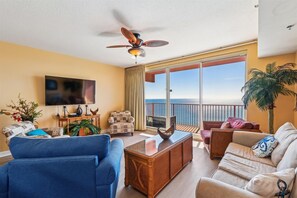 TV - Shores of Panama 2302-1 Bdrm+Bunks (Sleeps 6).  Free Fun! Gulf Front Balcony! (Panama City Beach)