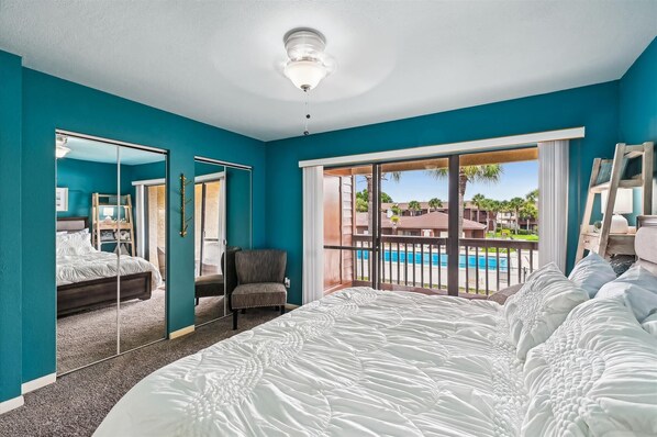 2 bedrooms, desk, iron/ironing board, free WiFi