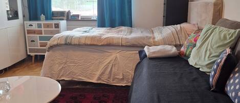 1 sovrum, strykjärn/strykbräda, wi-fi och sängkläder