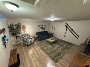 TV connectée, cheminée