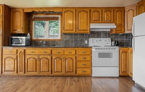 Refrigerador y parrilla de estufa 