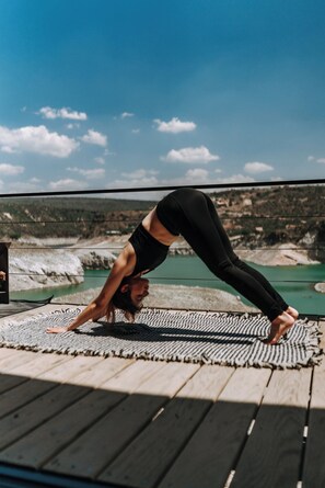 經典小屋, 陽台, 湖景 | 露台/庭院