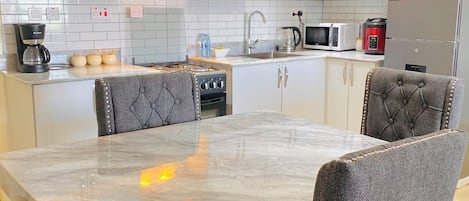 Microwave, oven, stovetop