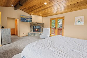 Casa, 3 habitaciones, se aceptan mascotas, vista al lago | Wifi gratis 