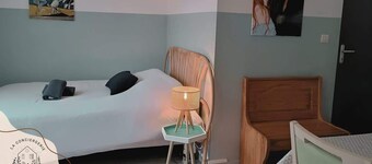 Le Vert Rotin, air fryer, proche Bollaert, 2 pers