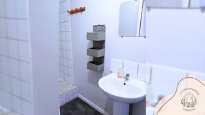 Shower, hair dryer