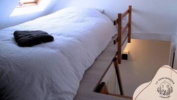 1 slaapkamer, beddengoed