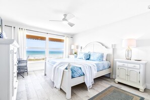 3 bedrooms, iron/ironing board, free WiFi, bed sheets - Direct Oceanfront Escape– Steps to the Beach W/ Heated Pool, Private Balcony & Grills (Cocoa Beach)