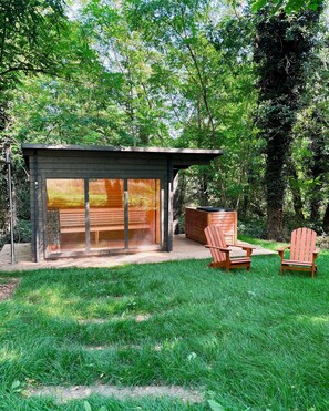 Property grounds - Maison de Reve avec Sauna en Pleine Foret (Le Vaudoué)
