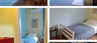 Artistic 3-bedroom apartment with AC-Wifi in lovely Patra, family & pet friendly